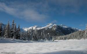 Conflict Lake-And Surrounding Mtns