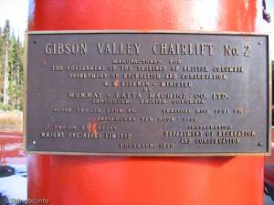 Orange Chair-Construction Plaque