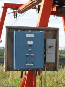 Orange T-bar-Control Box