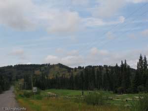 Wintergreen-Hill in Distance